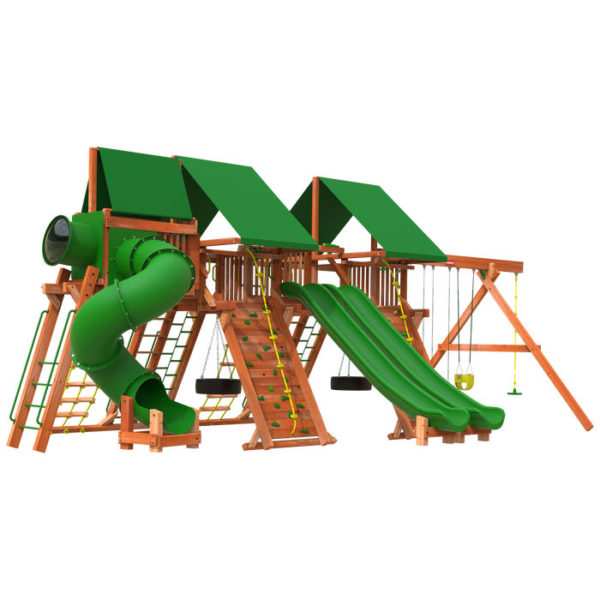 Woodplay Playsets Double Outback 7 Megaset 3