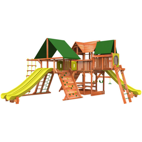 Woodplay Playsets Outback and Playhouse Combo XL Megaset 4