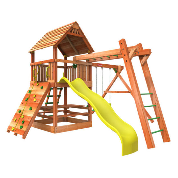 Woodplay Playsets Monkey Tower with Monkey Bars MT-G