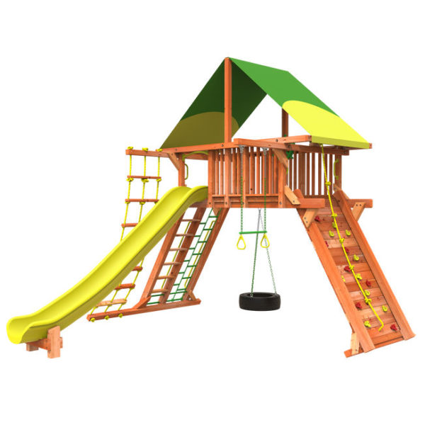 Woodplay Playsets Outback XL 7 Combo 1 OBXL-7-A