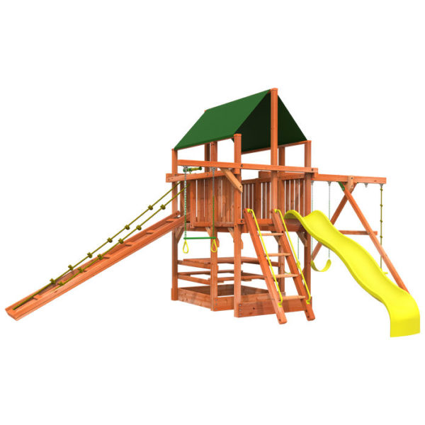 Woodplay Playsets Playhouse XL 5 Combo 2 PHXL-5-A