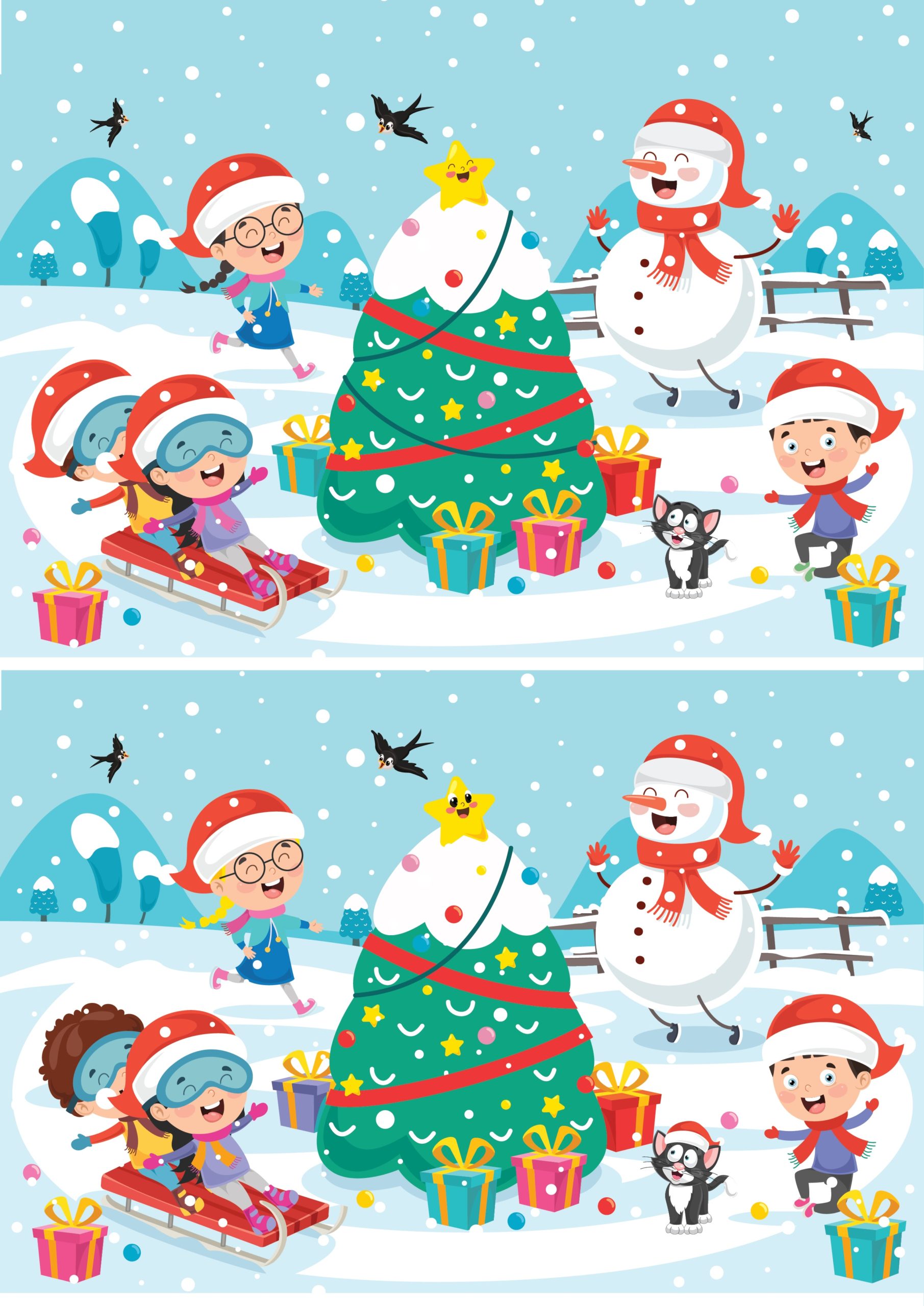 12DaysofChristmasinJulySpottheDifference (1) Kidz Backyard