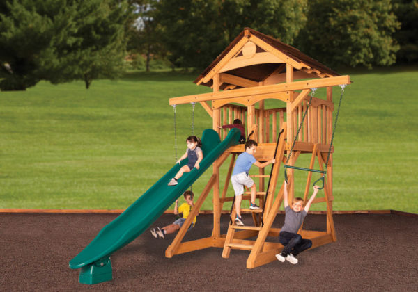 Backyard Adventures Olympian Treehouse XL Space Saver 1