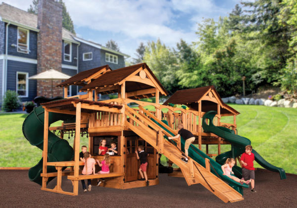 Backyard Adventures Treehouse Combo Playset