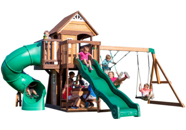 Backyard Discovery Cedar Cove Swing Set