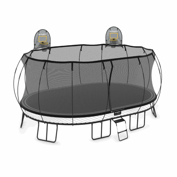 Springfree Jumbo Oval Trampoline O200 Ultimate Bundle